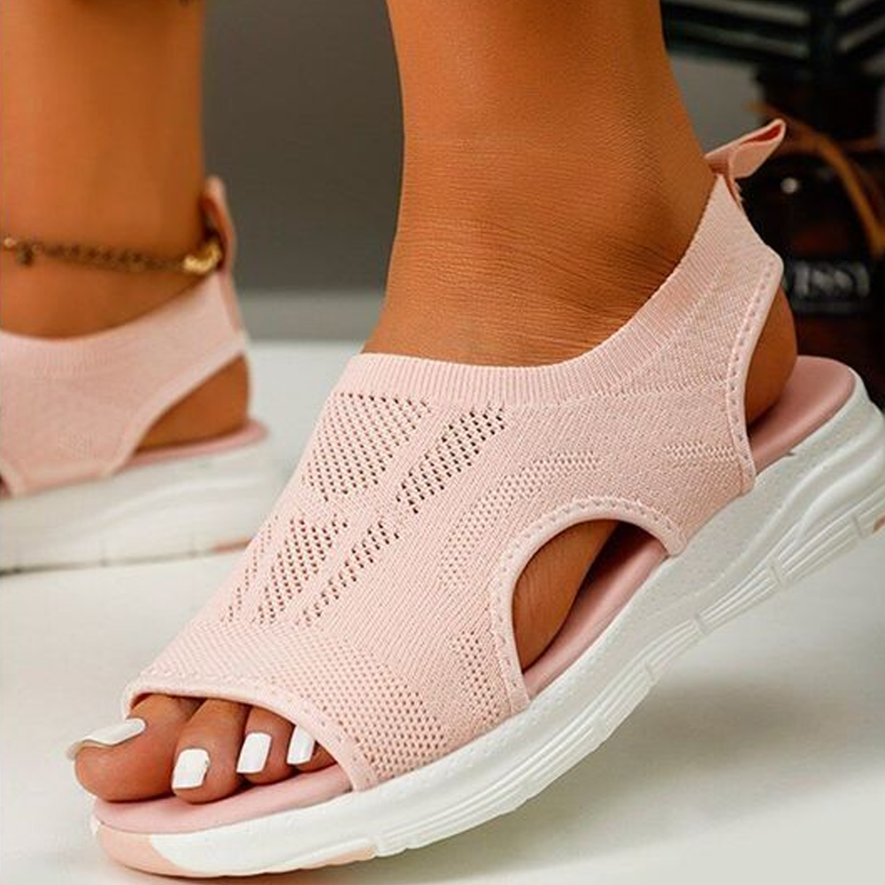 Washable Slingback Orthopedic Slide Sport Sandals for Women – Breathable Mesh Comfort Shoes with Arch Support